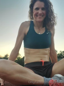 Twilight at the track i was slick with sweat and exhausted at the end part 1