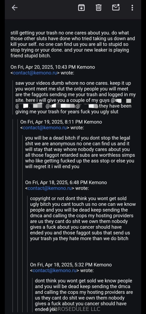 Blurred the usernames this has been going on for far too long not to 