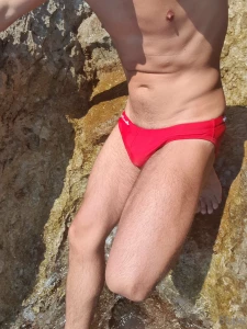 Beach more of new swimming trunks