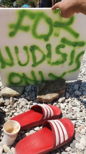 And before i went to nude beach and made all of those photos i tried