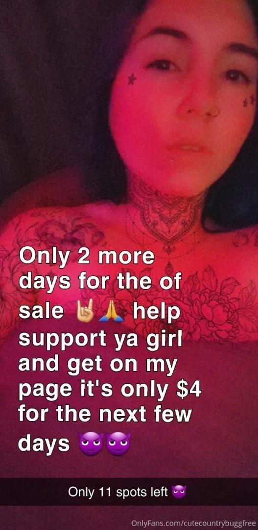 Check out the paid page cutecountrybugg 