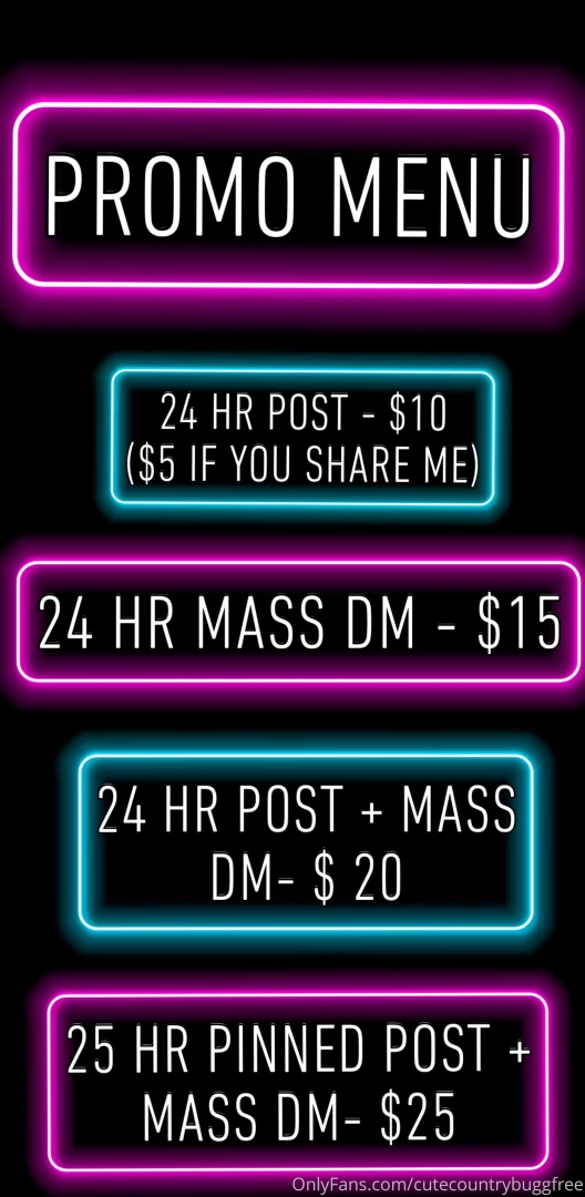 Let me give you a shout out on here i have 1200 followers 