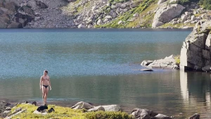 Blue lake co august 2024 this water was absolutely freezing watch my part 2