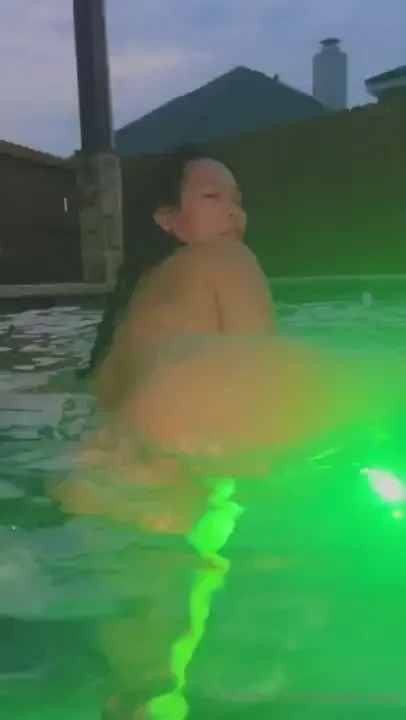 Flip through here s my naked big asian in the pool can i tell you this part 1 