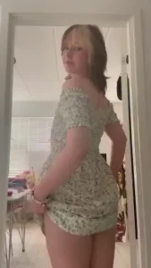 I got a new summer dress and wanted to show it off to u but i think i