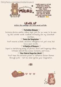 Level up within this package our little secret unfolds send me a part 1