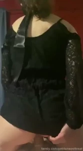 Wonder what it s like for me to ride you blindfolded in that romper