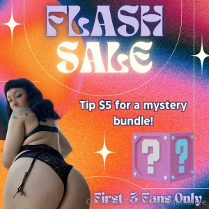 Tip 5 for a mystery bundle i won t be feeling this generous for long