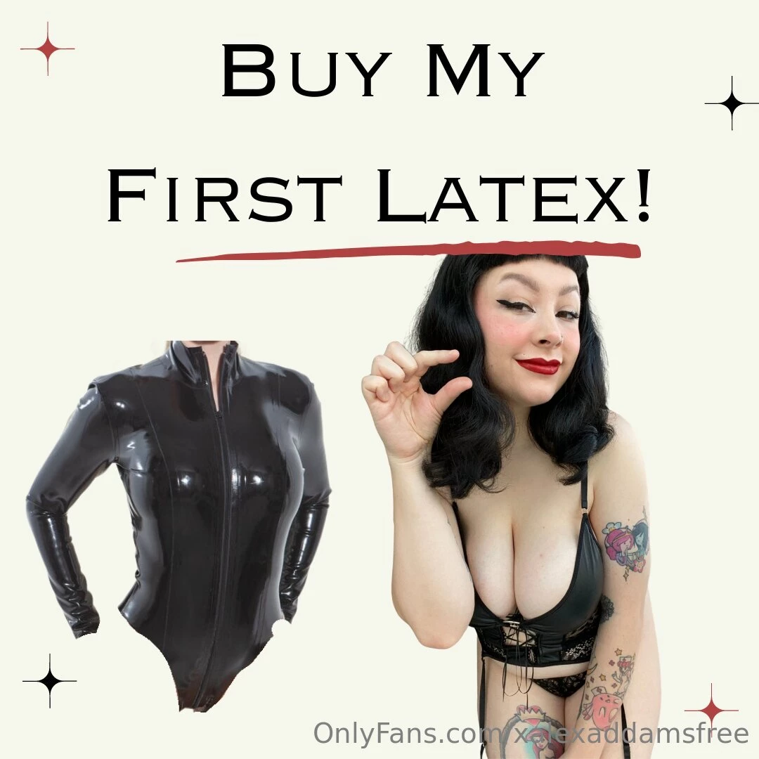 Buy me my first latex piece tip 9 amp receive an xxx video instantly 