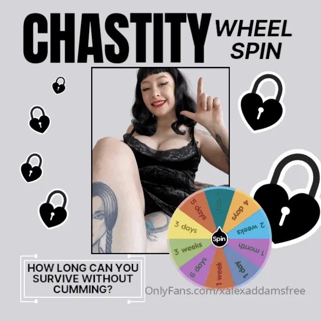 How long will i keep your cock locked up for tip 20 and let s test 