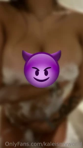 Friday night bath come rub my back for me and make sure im squeaky