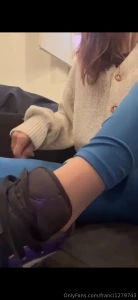 Video nylon 7 air jordan e stretching con collant chiare