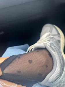 10 gioco in macchina con i miei piedini in nylon part 3