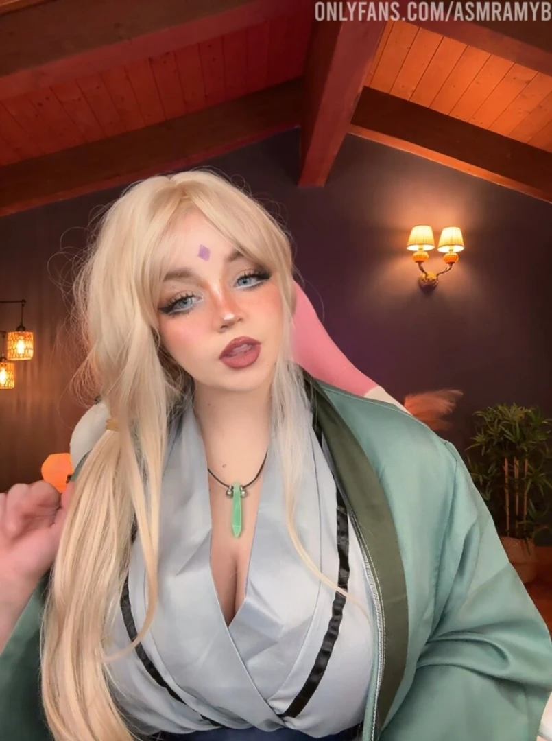 Pov - tsunade bouncing on your cock while showing off her perfect part 3 