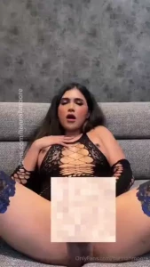 Naughty solo jerk-off with dirty talking and eating my own cum i wish