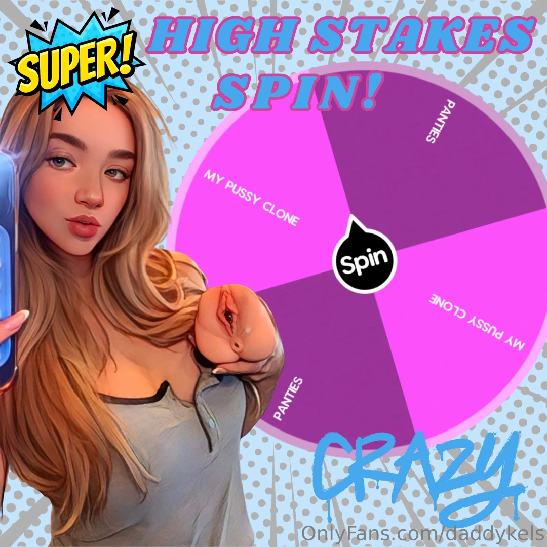 Super high stakes spin wheel ive never done this before butttt i want 