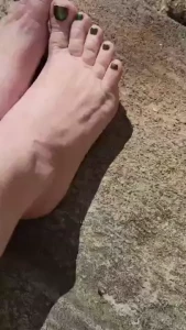 By special request for a long time friend green toes this polish is