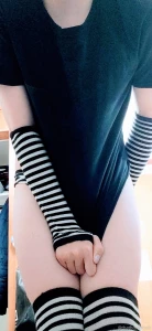 Hehe cutie in stripes photo set part 10
