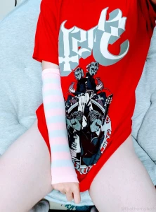 Cutie in ghost merch photoset part 3