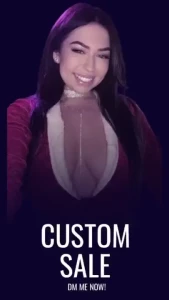 Ask me about my custom sales part 1