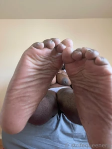 Would you tongue and suck my toes and soles