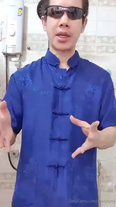 Vip tonyk9 sit and massage dick before taking a shower dick is hard 