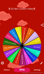 Willows wheel spins are back i know how much you guys love my wheel