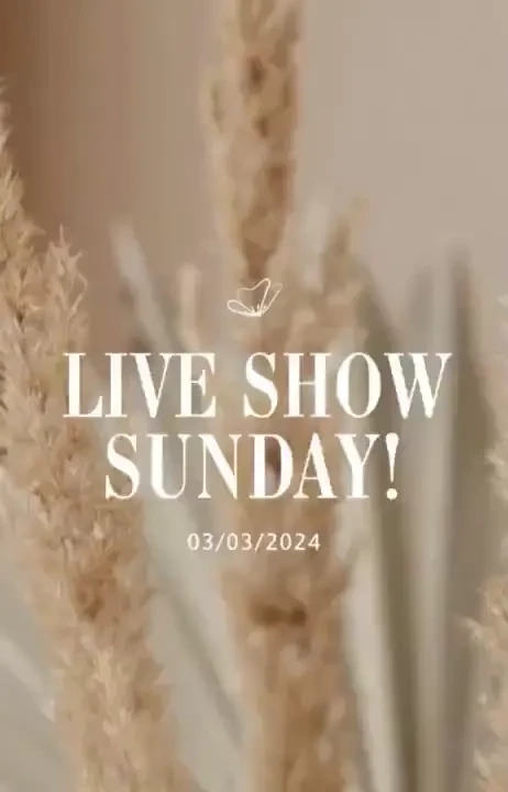 Live cum show sunday you coming only 2 more days 