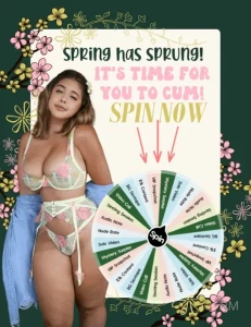 nataliemonroe - I wanna make u cum 10 a spin guaranteed winner winnings sent 