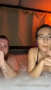 Hey y all so i did a naked hot tub interview for instagram live a