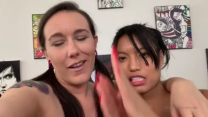 A cute little bit of bts from a shoot i did with the gorgeous dom asia