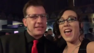 Here s a little behind-the-stage video at the porn hub awards from a