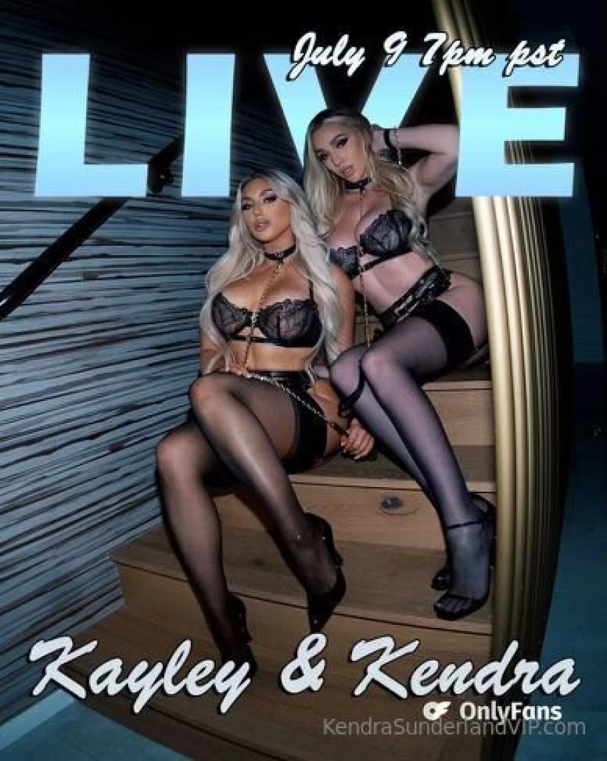 Live show tomorrow at 7pm pst with the sexy kayley gunner 