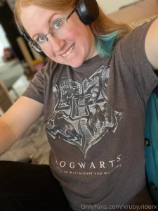My work from home outfit hoping to actually attend a harry potter
