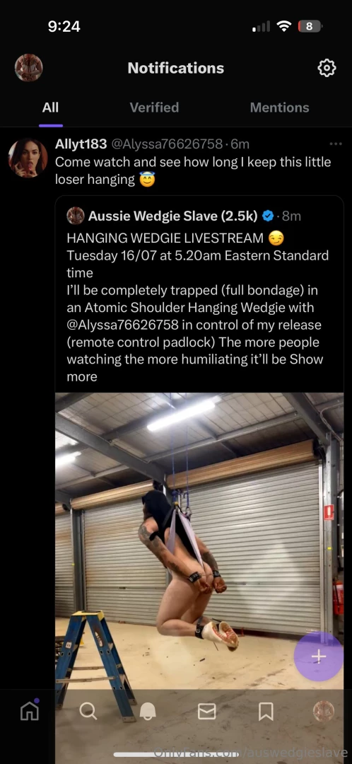 Will be streaming on twitter x 