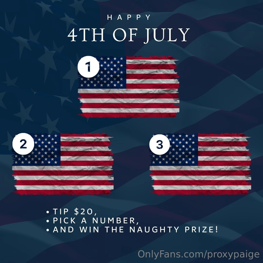 Naughty 4th of july game with your favorite girl tip me 25 and pick a 