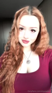 Tried out a makeup look with red lenses today and oops kinda turned