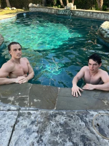 My bro and i were hot from training so much and we ended up in the part 1