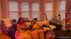 12 20 a group full of sexy maids decided to fuck the home owner her