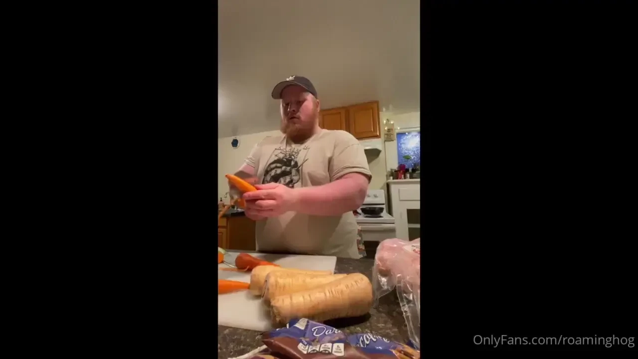 I make an entire dinner for my date but fatty can t help but eat the 