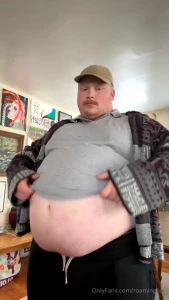 Just a fat pig doing fat pig shit