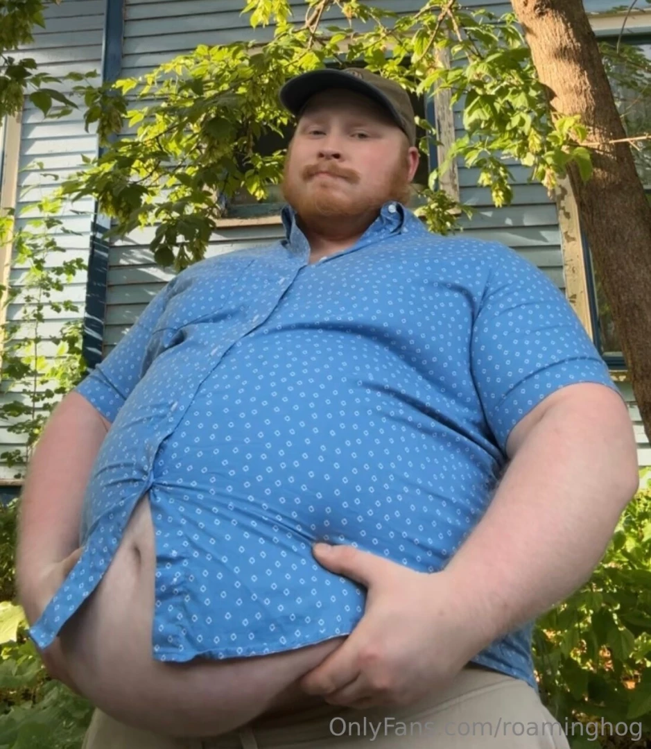 Big fat bubba bear doesnt fit in his buttonups 