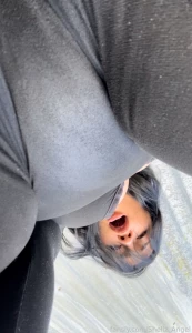 Soaked my jumpsuit for this juicy and arousing video i love how it