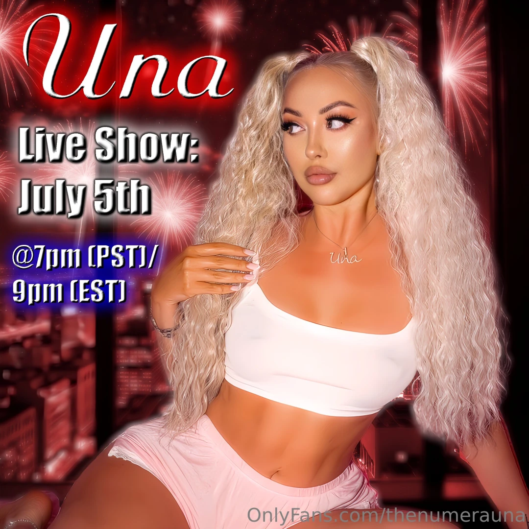 Don t miss out on my live show 
