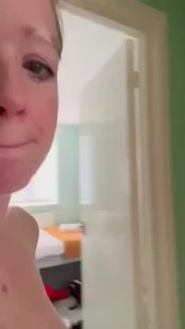 Being caught in the shower by pennyraex naked and wet