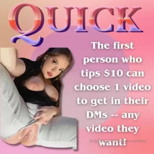 One person only