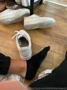 Fuck airforce 1 s get me going do you prefer white or black socks