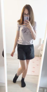 Cute t-shirt and shorts part 1