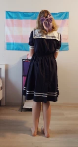 More photos in a cute dress part 5