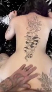 The way my ass jiggles